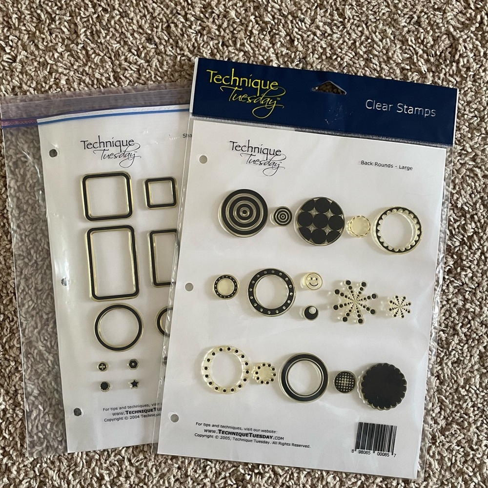 New! Technique Tuesday stamp sets